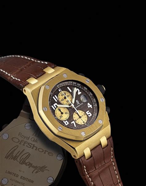 audemars piguet arnold schwarzenegger price|Audemars Piguet for sale.